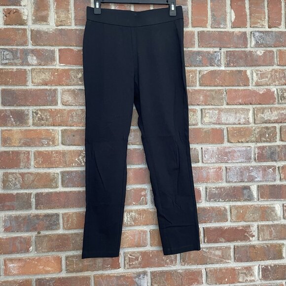 Who What Wear Pull on Pants Elastic Waistband Lightweight Breathable Black W 8 - Picture 4 of 13